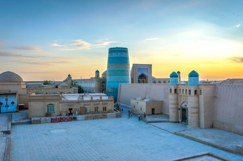 Khiva no Uzbequistão