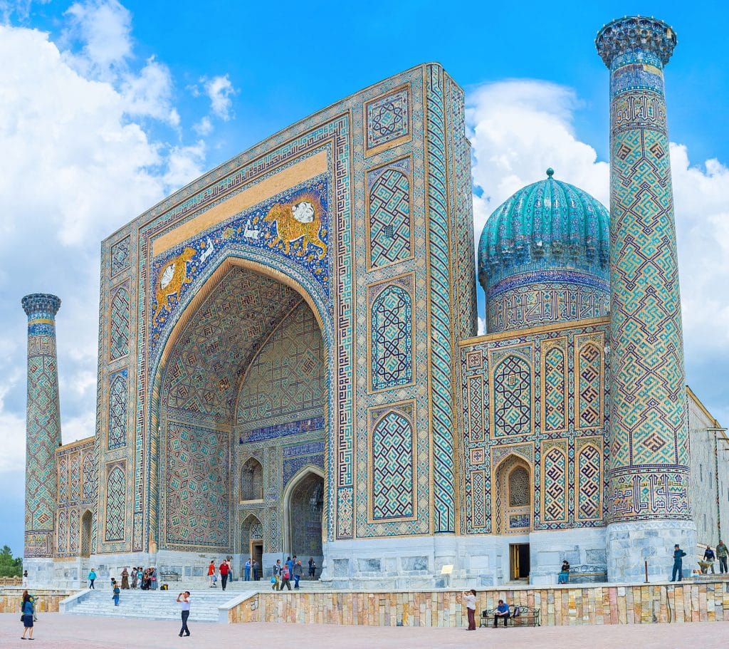 Samarkand no Uzbequistão